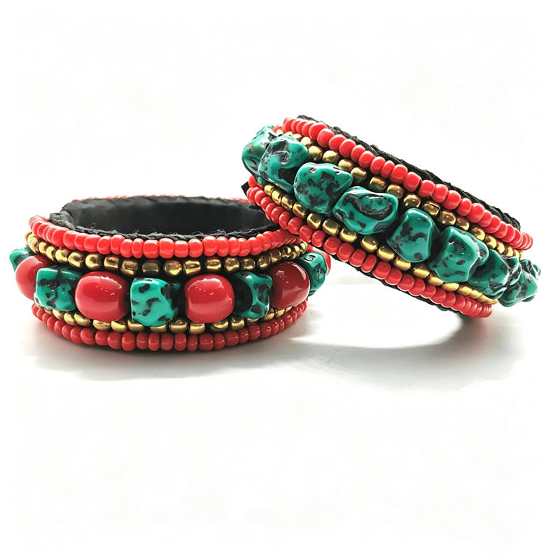 กำไลข้อมือทำมือสไตล์ทิเบต ประด - Ethnic Fashion Com บทวิจารณ์และราคา