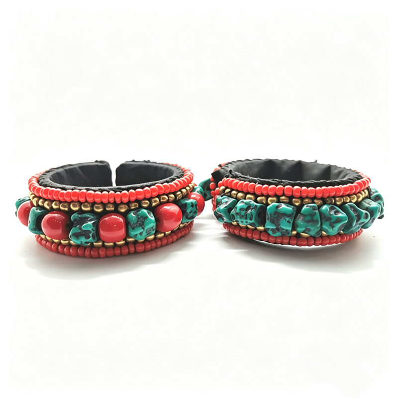 กำไลข้อมือทำมือสไตล์ทิเบต ประด - Ethnic Fashion Com บทวิจารณ์และราคา