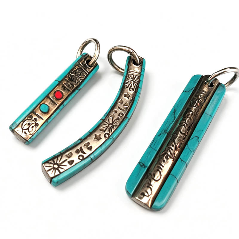 เครื่องรางมนต์ทิเบตสำหรับผู้ชา - Ethnic Fashion Com บทวิจารณ์และราคา