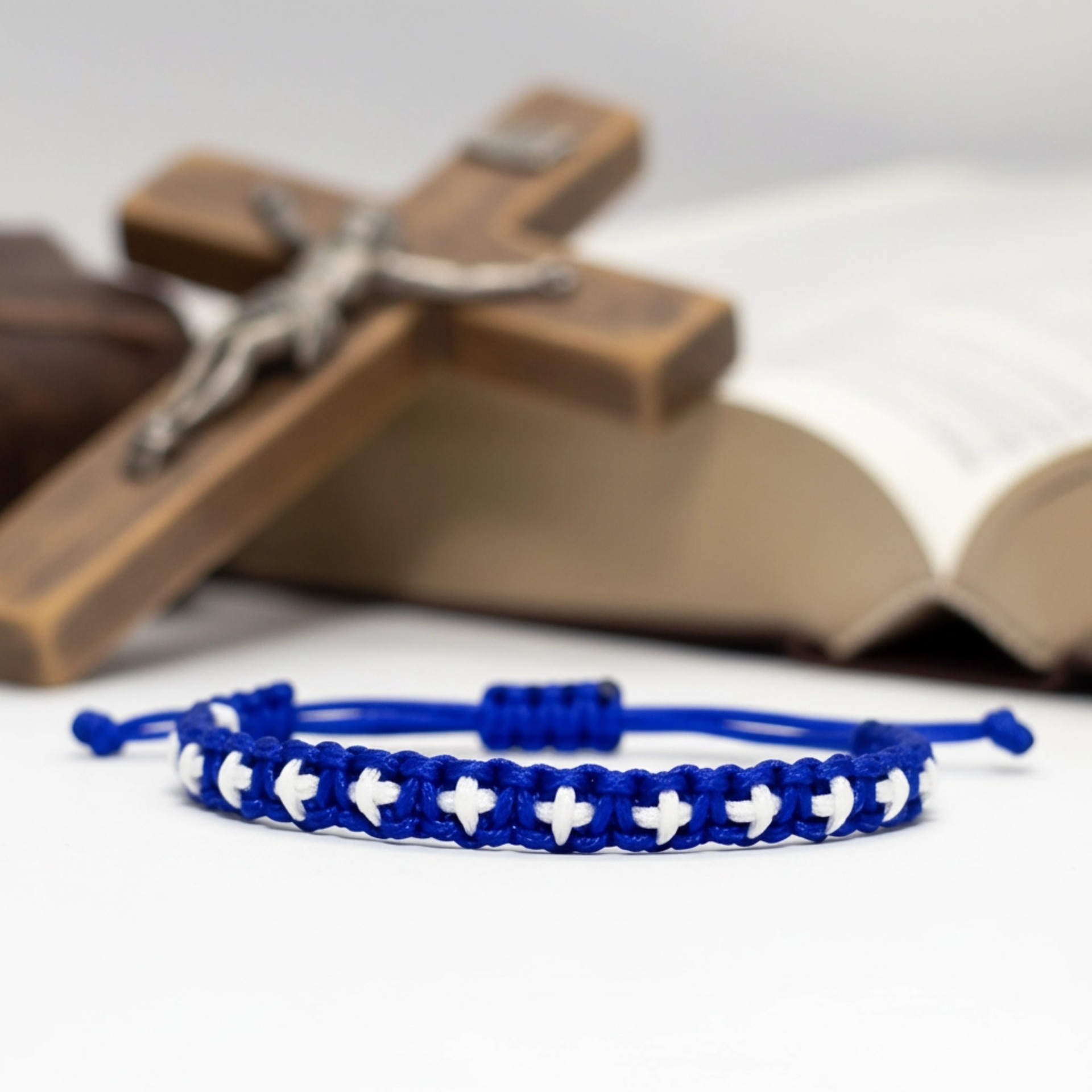 สร้อยข้อมือเชือกถักปรับได้แบบใ - Ethnic Wear Men'S Fashion บทวิจารณ์และราคา