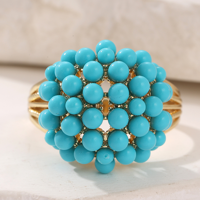 แหวนผู้หญิงสไตล์วินเทจฝังหินสี - Ethnic Fashion Wear For Women บทวิจารณ์และราคา