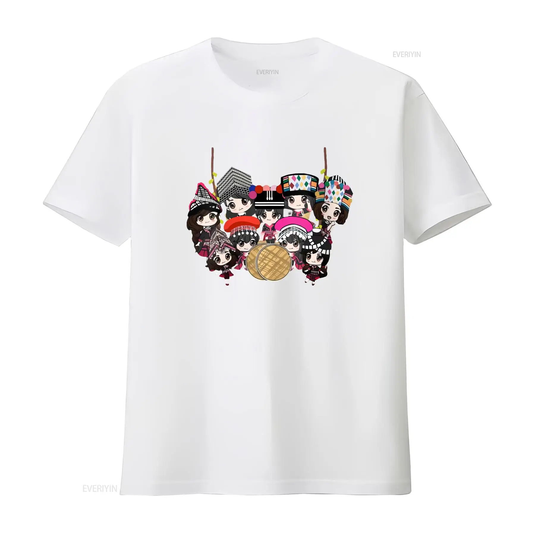 เสื้อยืดพิมพ์ลายการ์ตูนเด็กหญิ - Ethnic Wear Men'S Fashion บทวิจารณ์และราคา