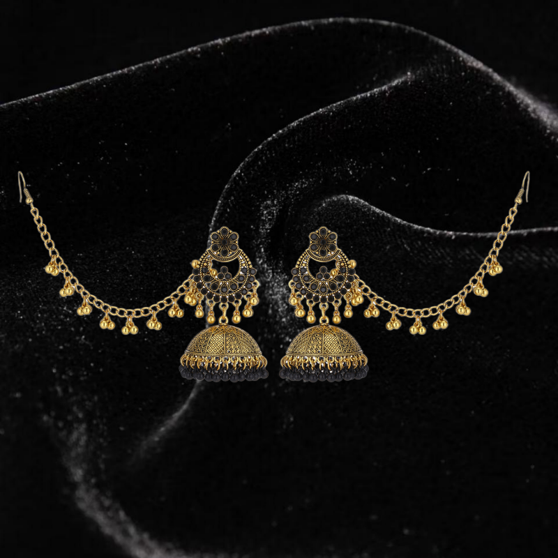 ต่างหูแบบวินเทจสไตล์โบฮีเมียน  - Ethnic Fashion Wear For Women บทวิจารณ์และราคา