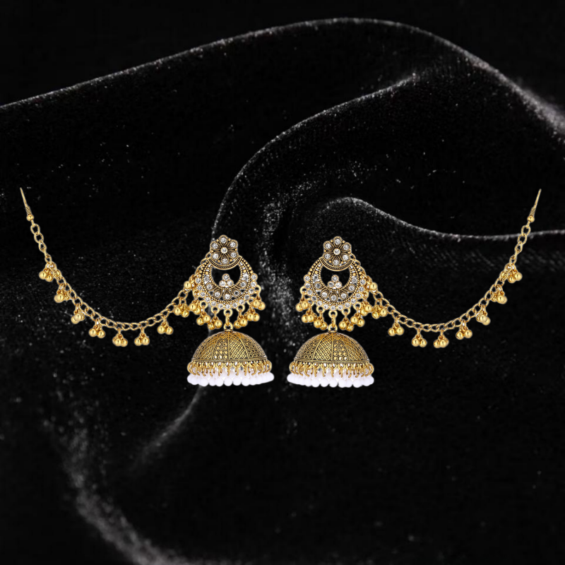 ต่างหูแบบวินเทจสไตล์โบฮีเมียน  - Ethnic Fashion Wear For Women บทวิจารณ์และราคา
