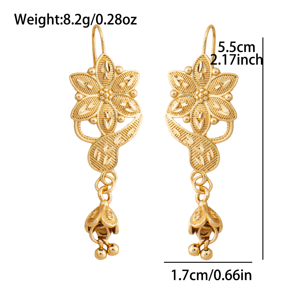 ต่างหูแบบห้อยสแตนเลสสตีล เครื่ - Ethnic Fashion Wear For Women บทวิจารณ์และราคา
