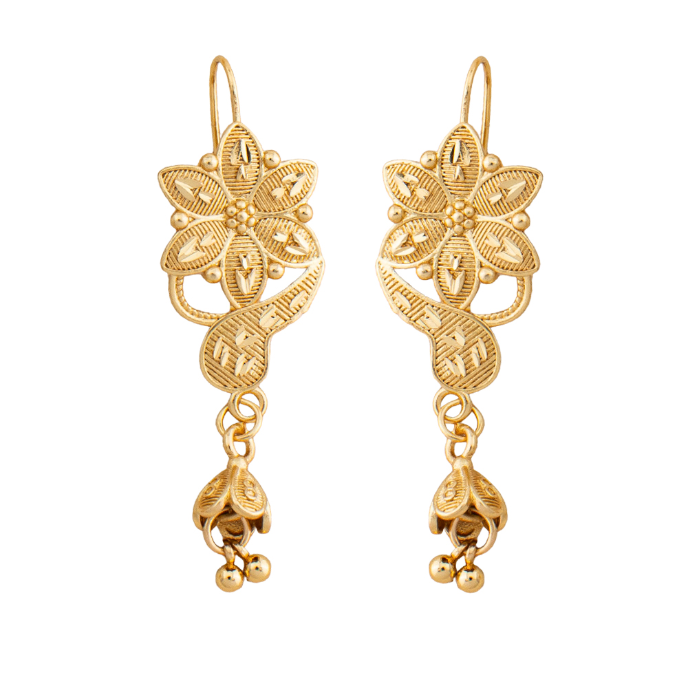 ต่างหูแบบห้อยสแตนเลสสตีล เครื่ - Ethnic Fashion Wear For Women บทวิจารณ์และราคา