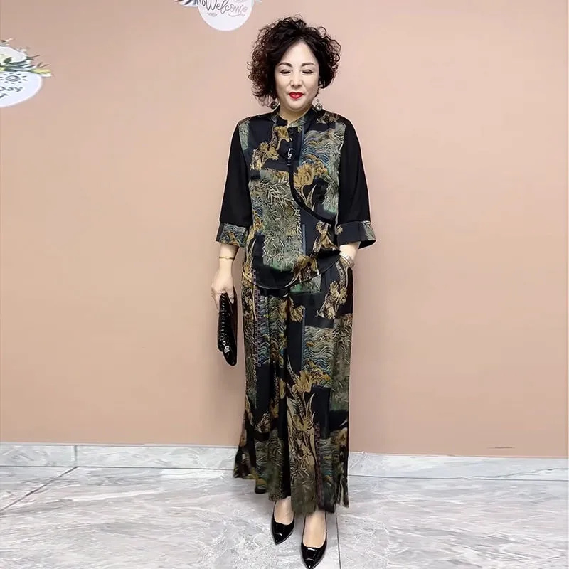 2025 ใหม่กางเกงขากว้างชุดกลางแ - Ethnic Fashion Wear For Women บทวิจารณ์และราคา