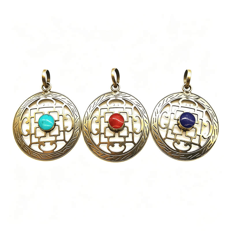 เครื่องประดับทิเบต จี้ห้อยคอ ล - Ethnic Fashion Com บทวิจารณ์และราคา