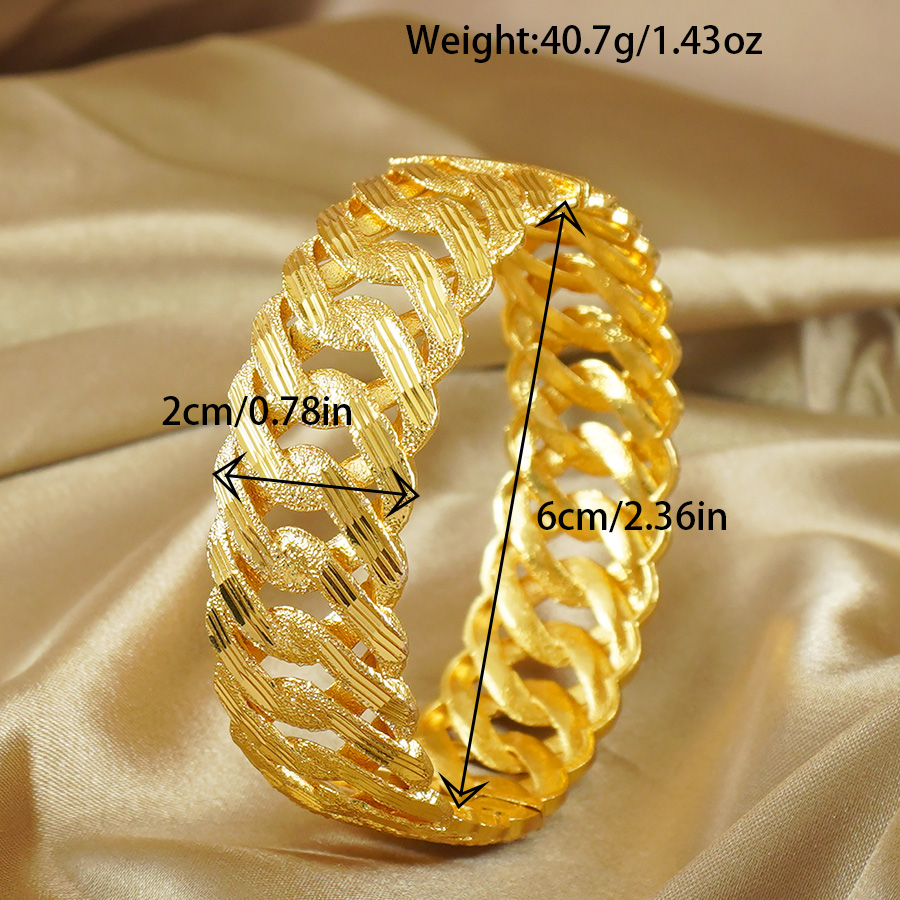 สร้อยข้อมือคิวบาแบบเปิดได้ย้อน - Ethnic Fashion Wear For Women บทวิจารณ์และราคา