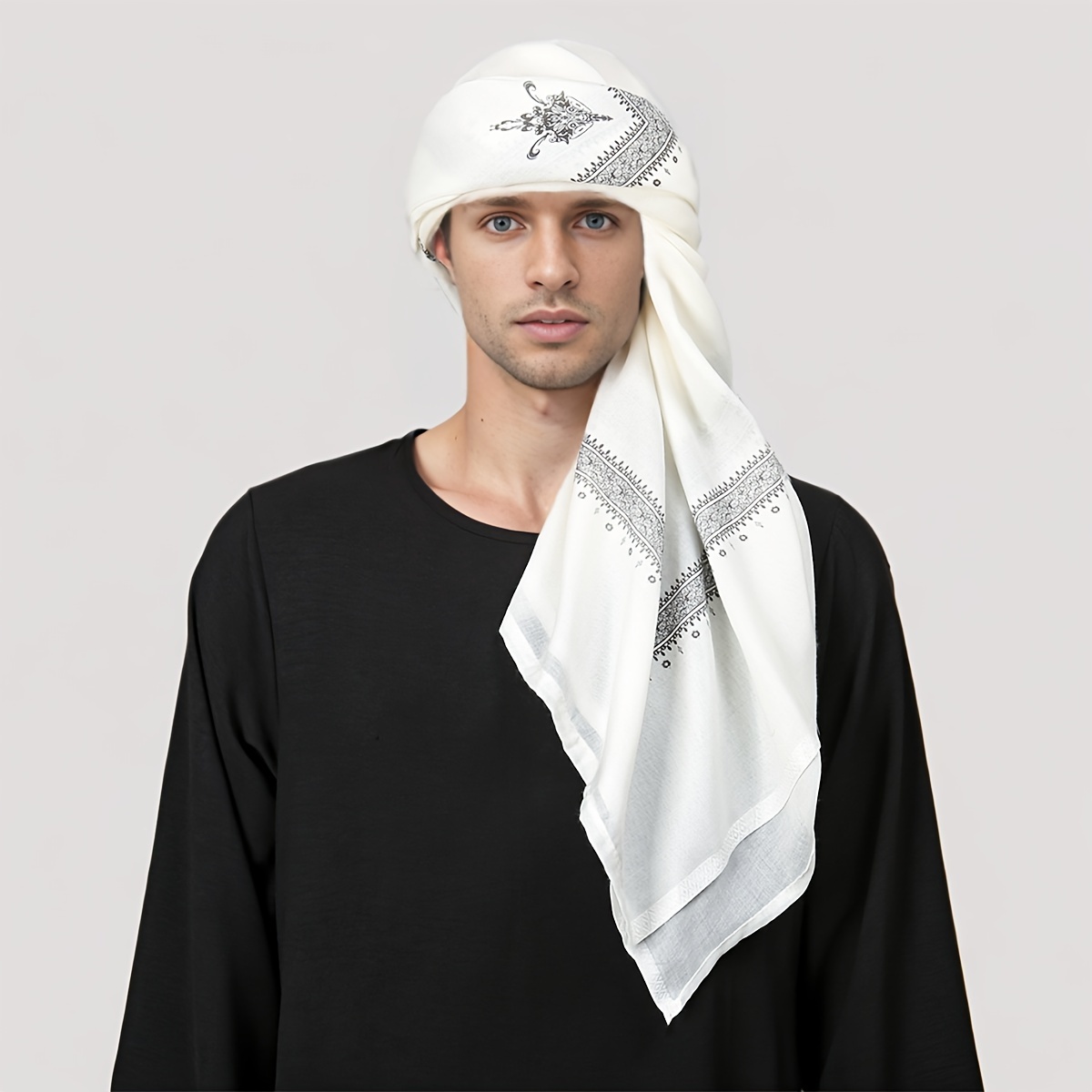 ผ้าโพกศีรษะผู้ชายลายวินเทจสไตล - Ethnic Wear Men'S Fashion บทวิจารณ์และราคา