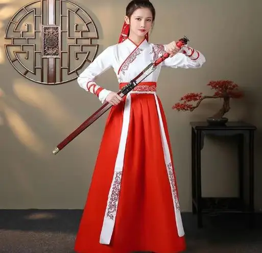 ชุดฮั่นฝูสำหรับผู้หญิง ชุดฮั่น - Ethnic Style Dresses บทวิจารณ์และราคา