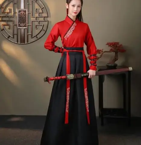 ชุดฮั่นฝูสำหรับผู้หญิง ชุดฮั่น - Ethnic Style Dresses บทวิจารณ์และราคา
