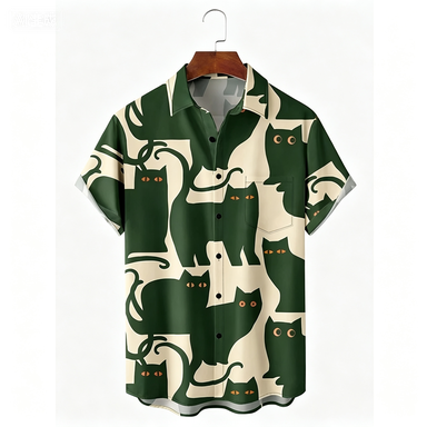 เสื้อเชิ้ตลายดอกไม้สไตล์ฮาวายส - Ethnic Clothing & Online Fashion Store Khaadi Pk บทวิจารณ์และราคา