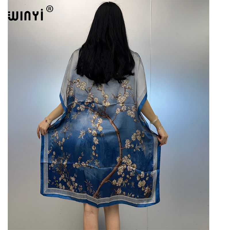 WINYI ชุดคาฟทันฤดูร้อน ชุดเดรส - Ethnic Gown บทวิจารณ์และราคา