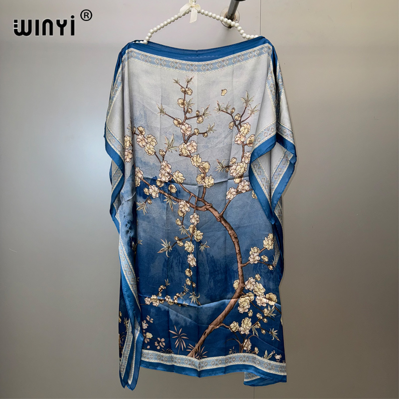 WINYI ชุดคาฟทันฤดูร้อน ชุดเดรส - Ethnic Gown บทวิจารณ์และราคา