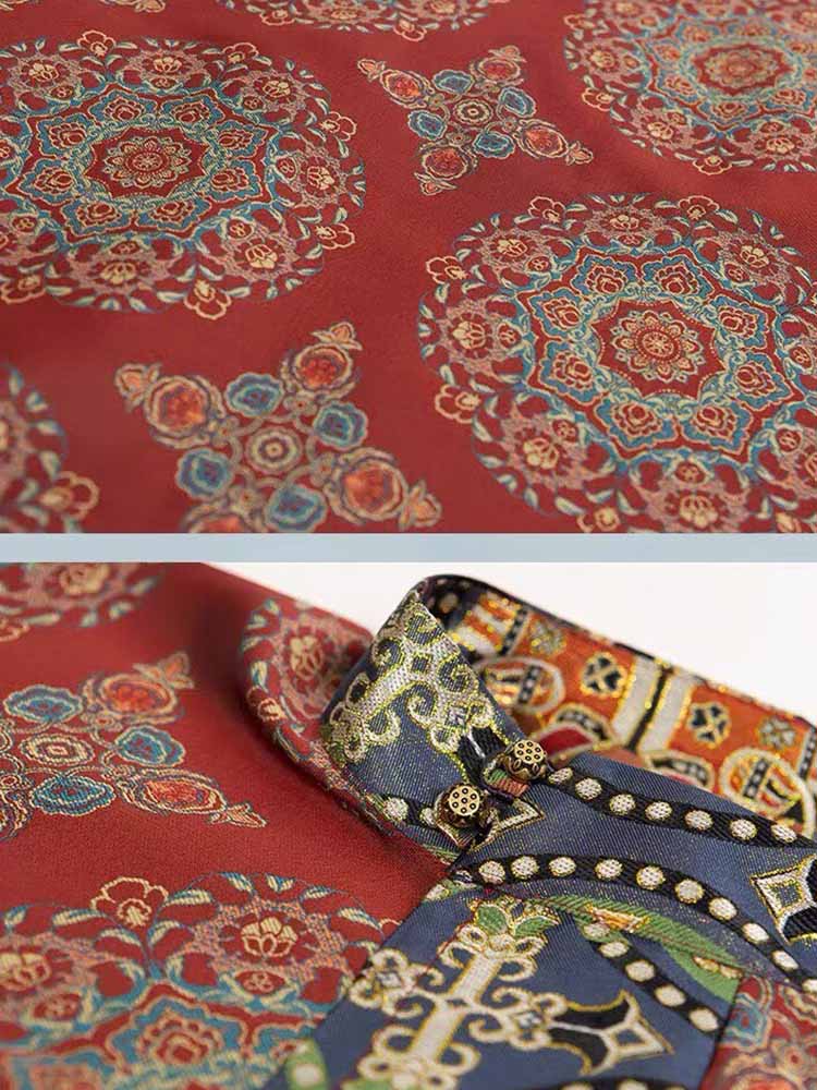 ชุดฮั่นฝูโบราณสำหรับผู้ชาย ลาย - Ethnic Gown บทวิจารณ์และราคา