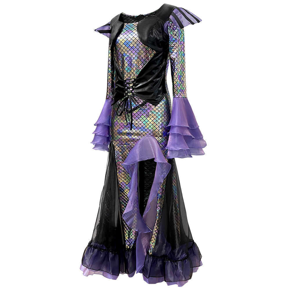 ชุดเดรสยาวธีมเงือกดำสำหรับผู้ห - Ethnic Gown บทวิจารณ์และราคา